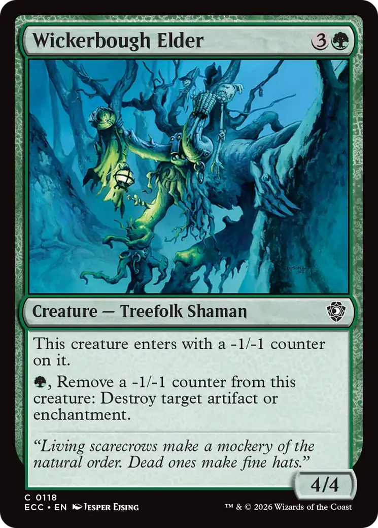 Wickerbough Elder [Lorwyn Eclipsed Commander] | Chromatic Games