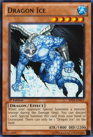 Dragon Ice [BP02-EN057] Mosaic Rare | Chromatic Games