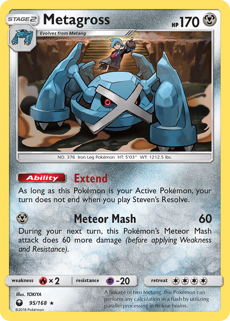 Metagross (95/168) [Sun & Moon: Celestial Storm] | Chromatic Games