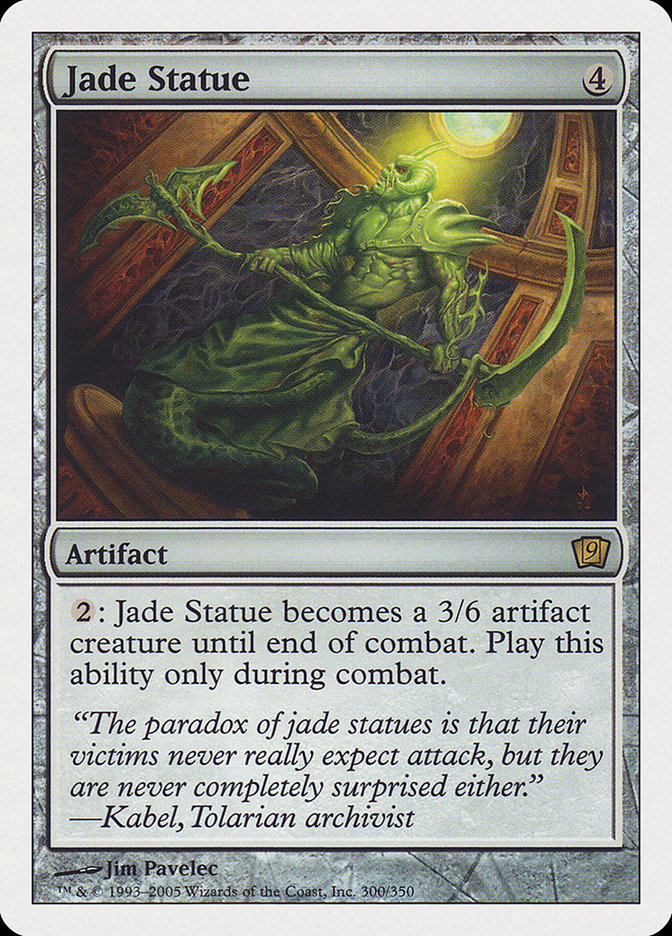 Jade Statue 300/350 (9th Edition)  | Chromatic Games