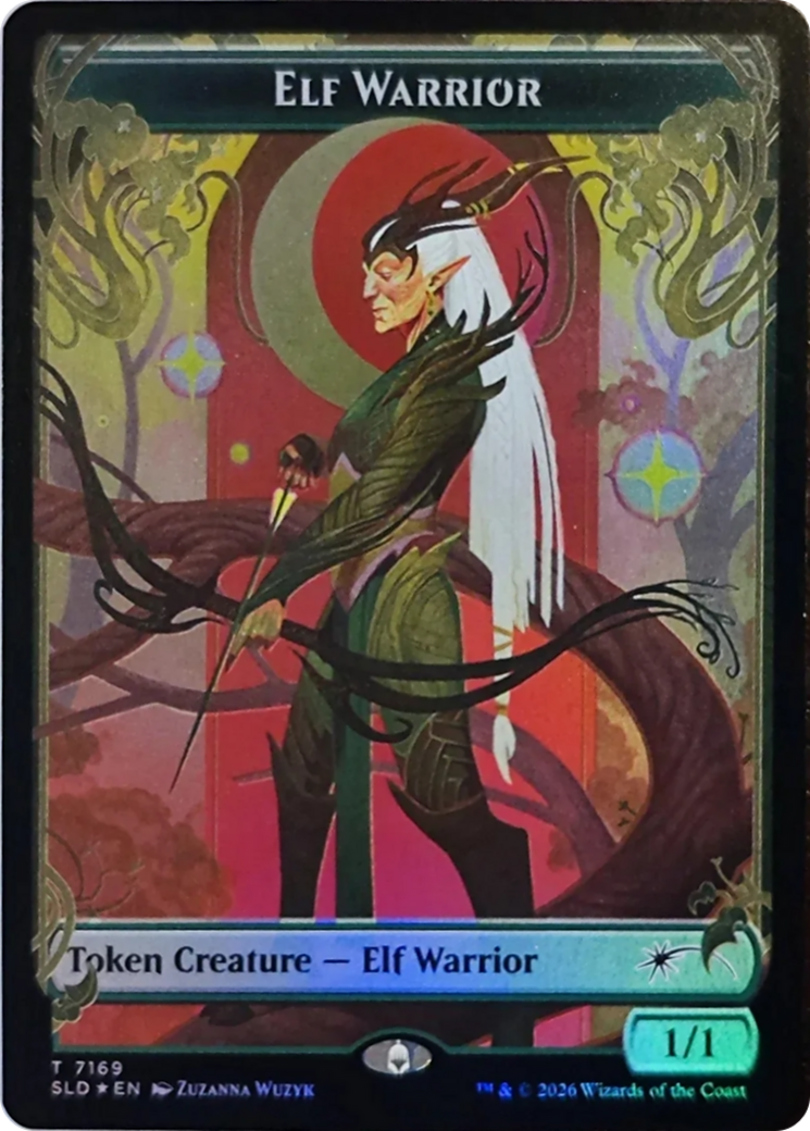 Elf Warrior Token (7169) [Secret Lair Drop Series] | Chromatic Games