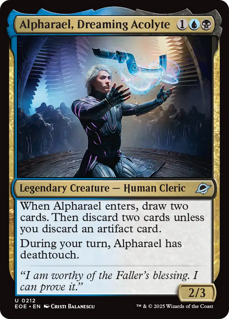 Alpharael, Dreaming Acolyte [Edge of Eternities] | Chromatic Games