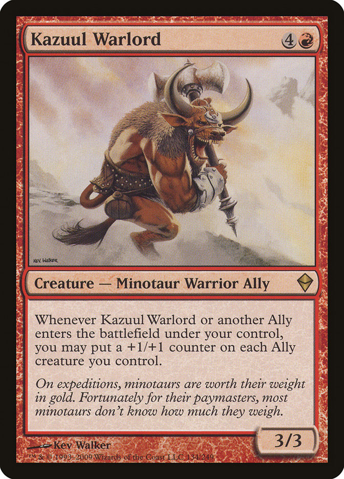 Kazuul Warlord 134 (Zendikar)  | Chromatic Games