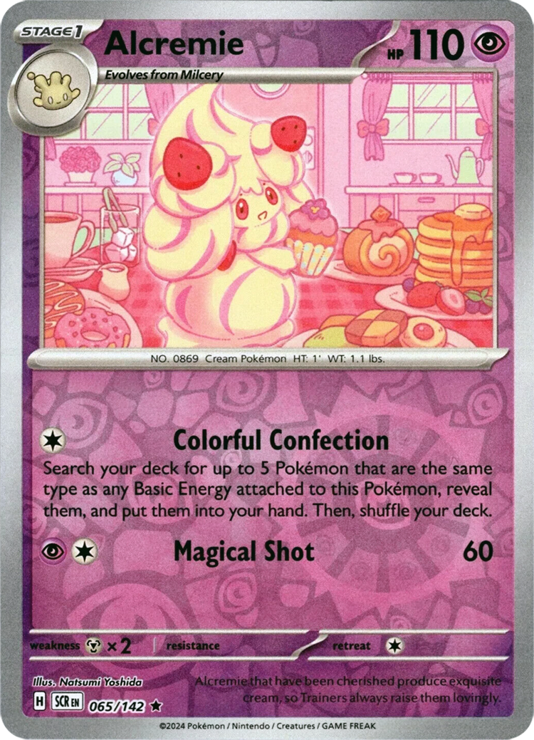 Alcremie (065/142) [Scarlet & Violet: Stellar Crown] | Chromatic Games