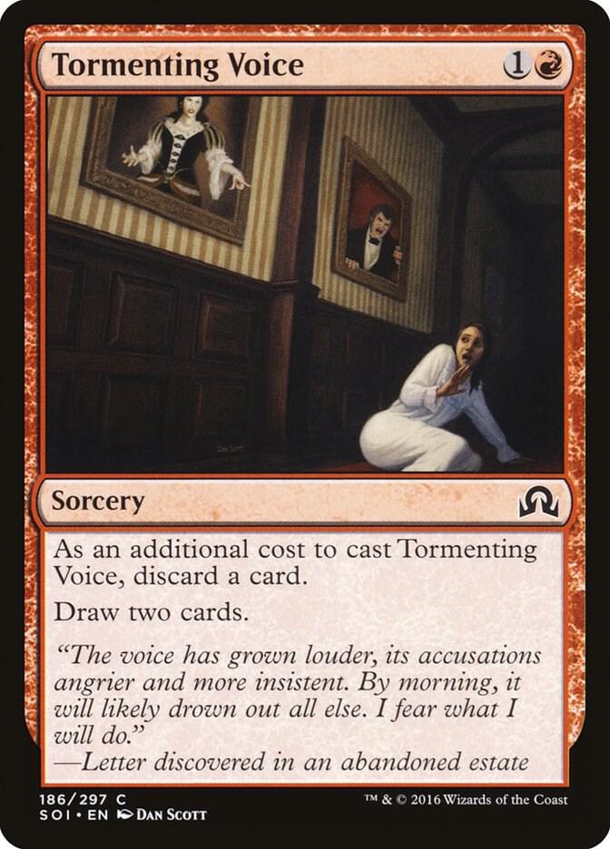 Tormenting Voice 186/297 (Shadows over Innistrad)  - Foil | Chromatic Games