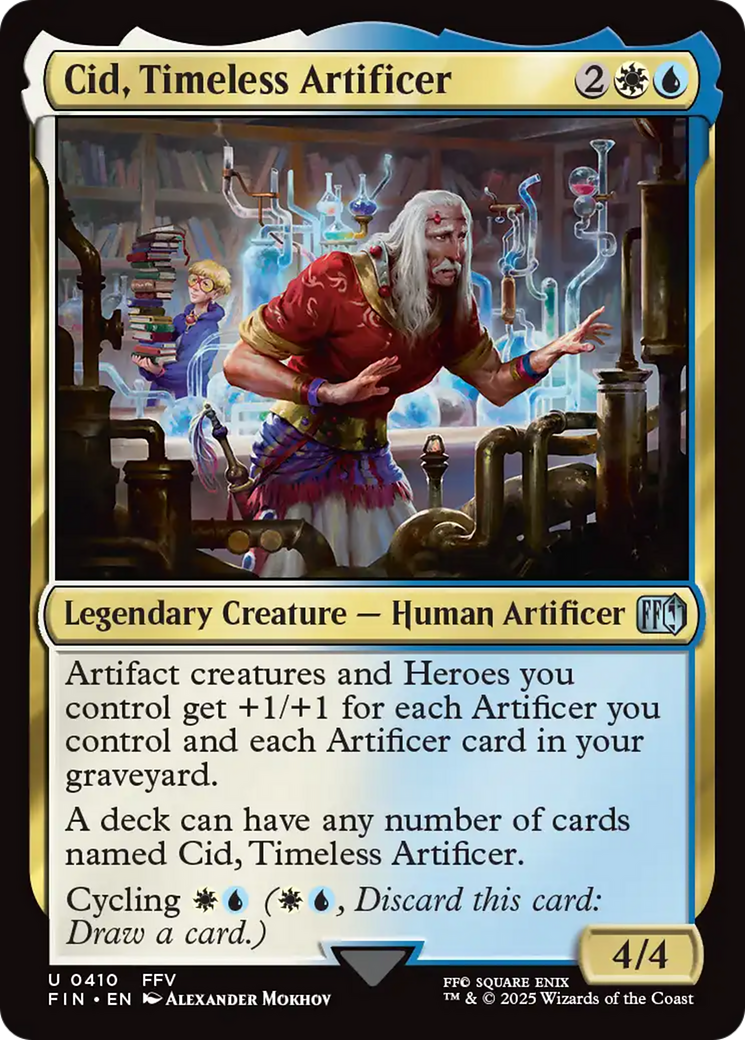 Cid, Timeless Artificer (0410) [FINAL FANTASY] | Chromatic Games