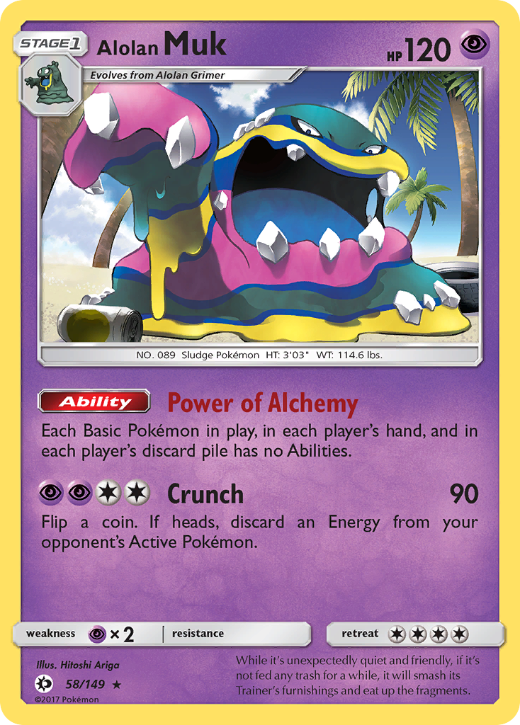 Alolan Muk (58/149) [Sun & Moon: Base Set] | Chromatic Games