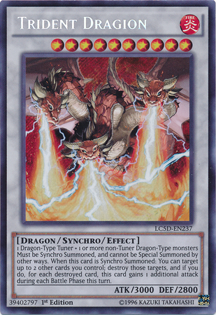 Trident Dragion [LC5D-EN237] Secret Rare | Chromatic Games