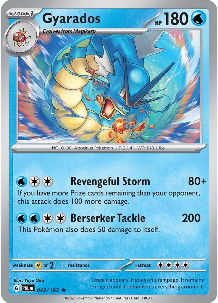 Gyarados (043/193) [Scarlet & Violet: Paldea Evolved] | Chromatic Games