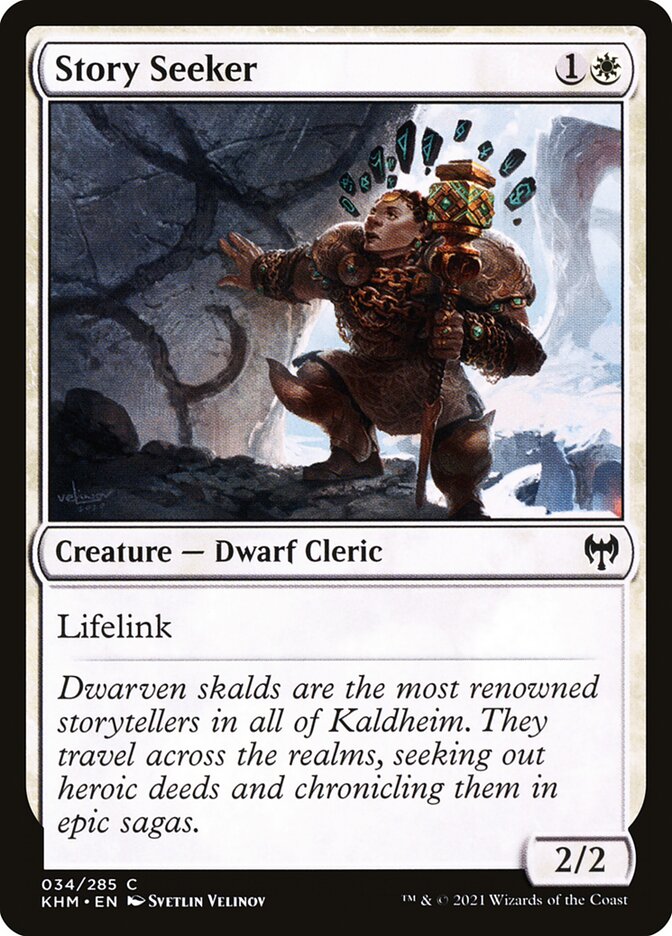 Story Seeker 34/285 (Kaldheim)  - Foil | Chromatic Games