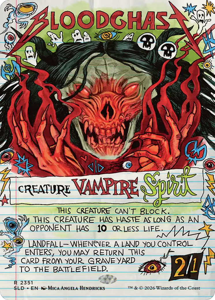 Bloodghast (2351) [Secret Lair Drop Series] | Chromatic Games