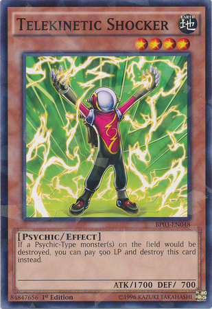 Telekinetic Shocker [BP03-EN048] Shatterfoil Rare | Chromatic Games