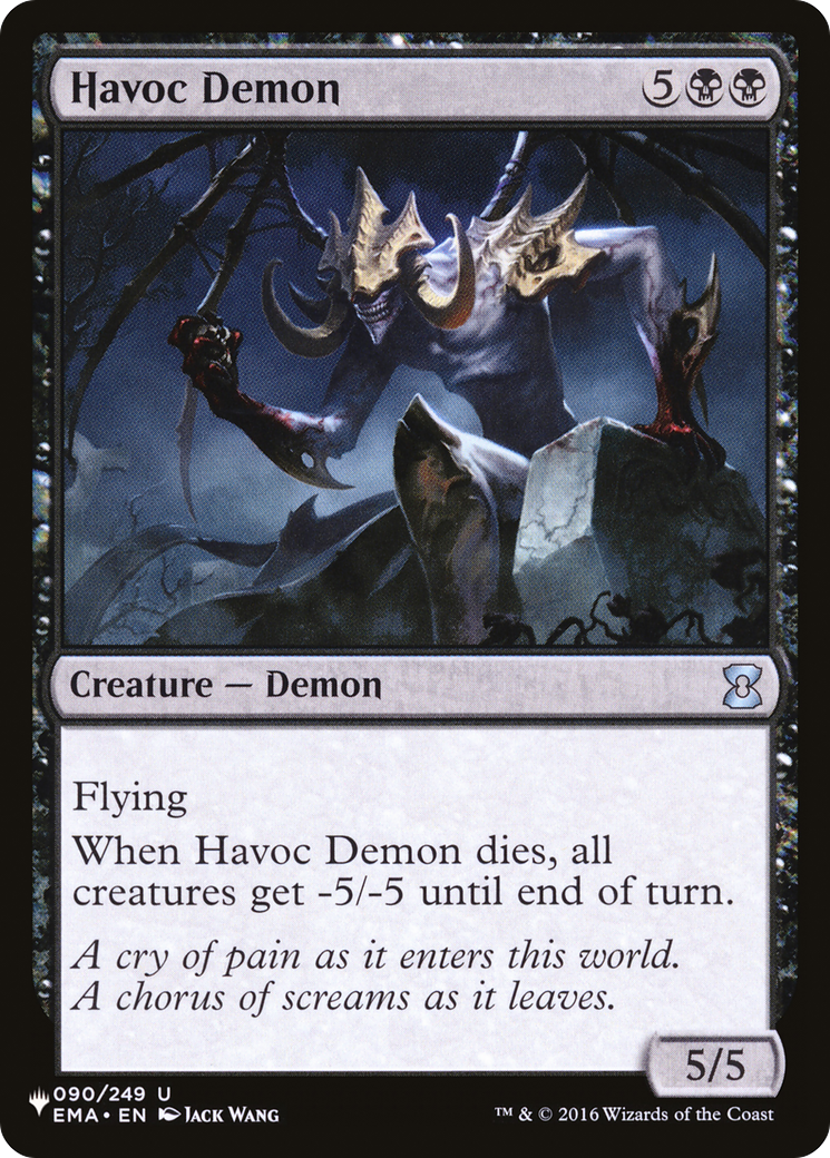 Havoc Demon [The List] | Chromatic Games
