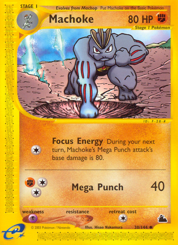 Machoke (38/144) [Skyridge] | Chromatic Games