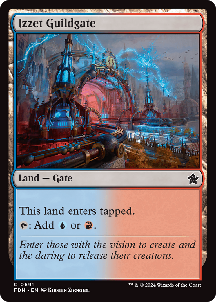 Izzet Guildgate [Foundations] | Chromatic Games