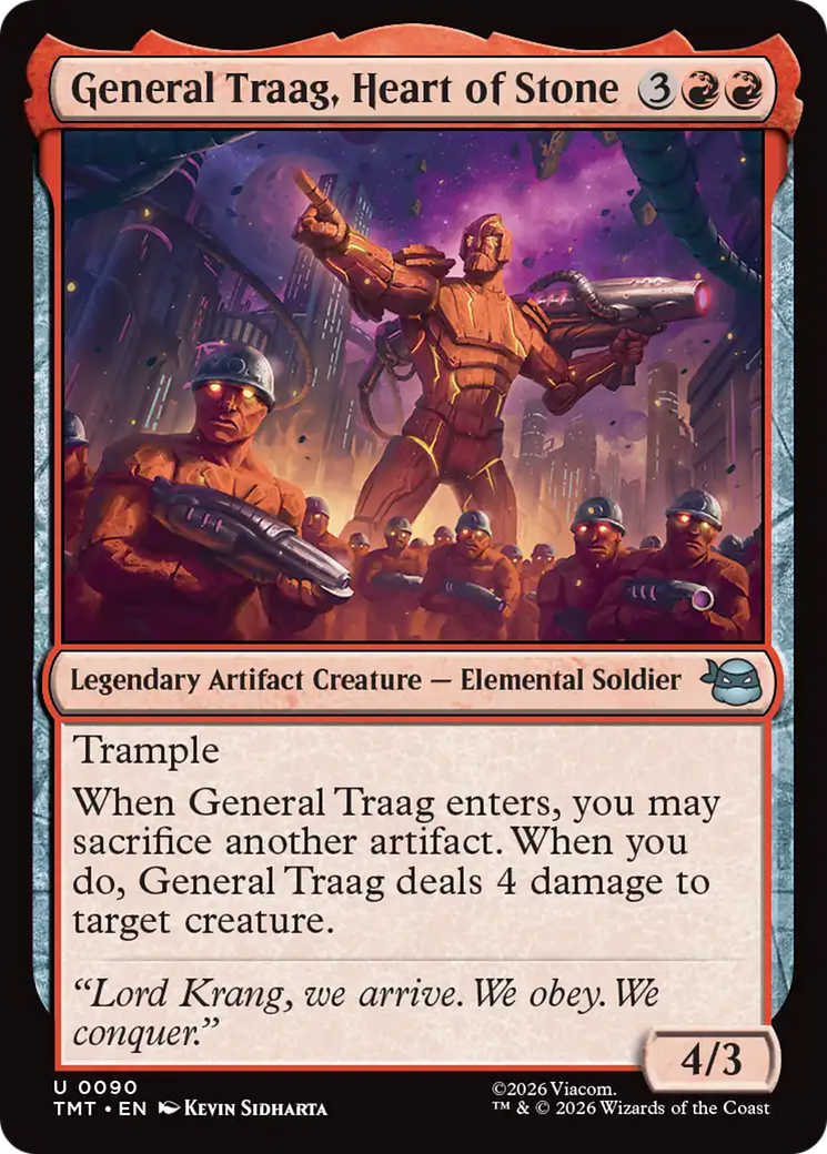General Traag, Heart of Stone [Teenage Mutant Ninja Turtles] | Chromatic Games