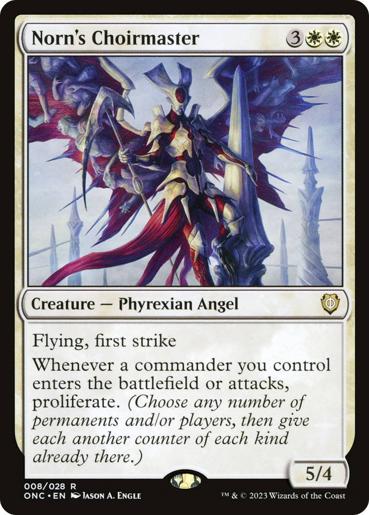 Norn's Choirmaster [Phyrexia: All Will Be One Commander] | Chromatic Games