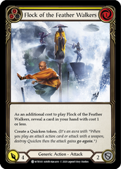 Flock of the Feather Walkers (Yellow) [U-WTR183] (Welcome to Rathe Unlimited)  Unlimited Normal | Chromatic Games