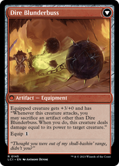 Dire Flail // Dire Blunderbuss [The Lost Caverns of Ixalan Prerelease Cards] | Chromatic Games