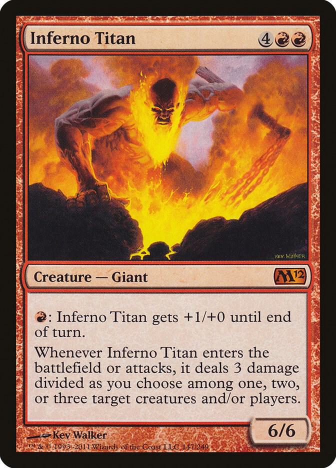 Inferno Titan 147/249 (Magic 2012 (M12))  | Chromatic Games
