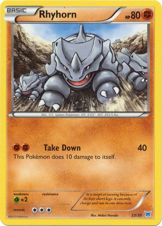 Rhyhorn (23/30) [XY: Trainer Kit 2 - Latios] | Chromatic Games