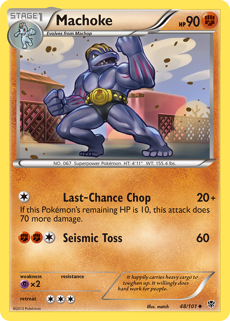 Machoke (48/101) [Black & White: Plasma Blast] | Chromatic Games