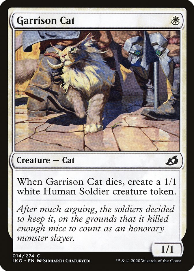 Garrison Cat 14/274 (Ikoria: Lair of Behemoths)  | Chromatic Games