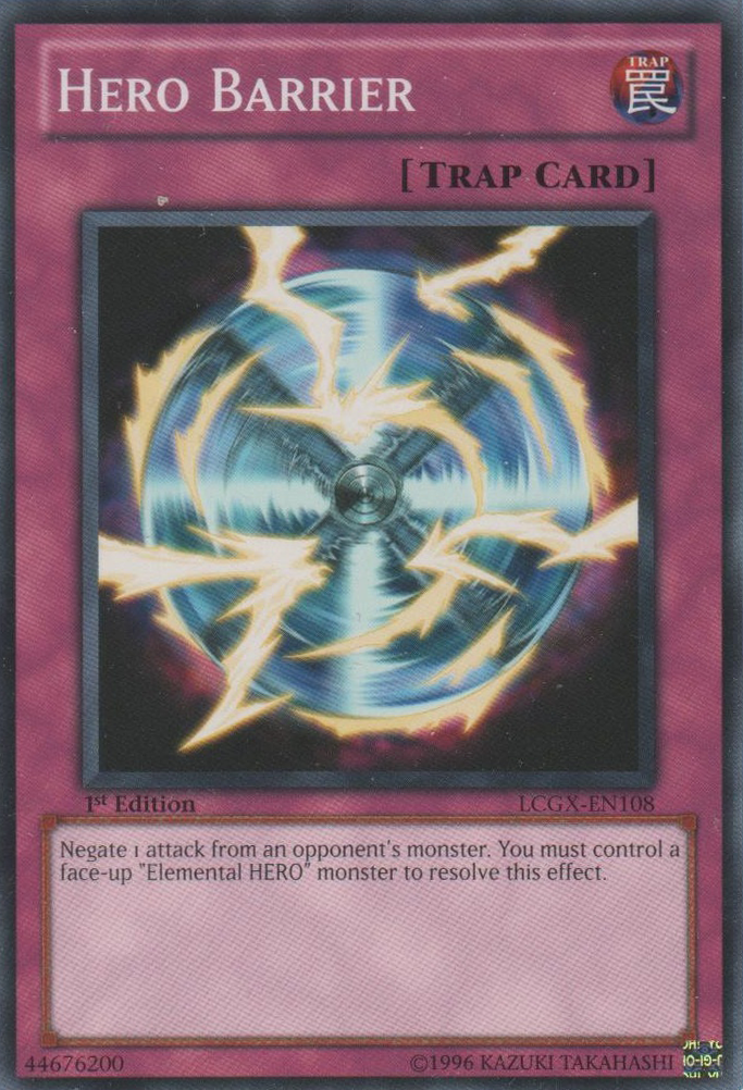 Hero Barrier [LCGX-EN108] Common | Chromatic Games