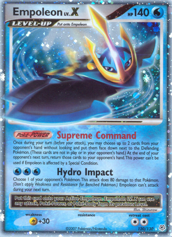 Empoleon LV.X (120/130) [Diamond & Pearl: Base Set] | Chromatic Games