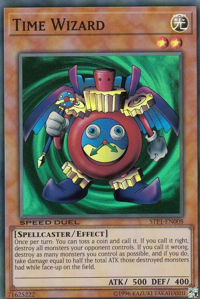 Time Wizard [STP1-EN008] Super Rare | Chromatic Games