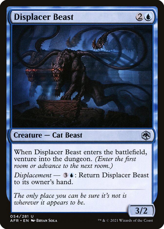 Displacer Beast 54 (Adventures in the Forgotten Realms)  | Chromatic Games