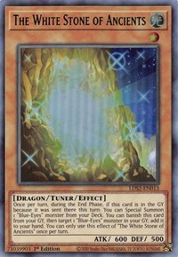The White Stone of Ancients (Green) [LDS2-EN013] Ultra Rare | Chromatic Games
