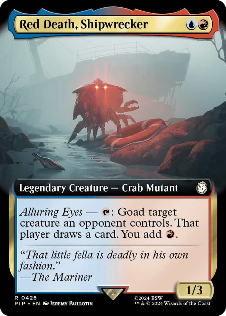 Red Death, Shipwrecker (Extended Art) [Fallout] | Chromatic Games