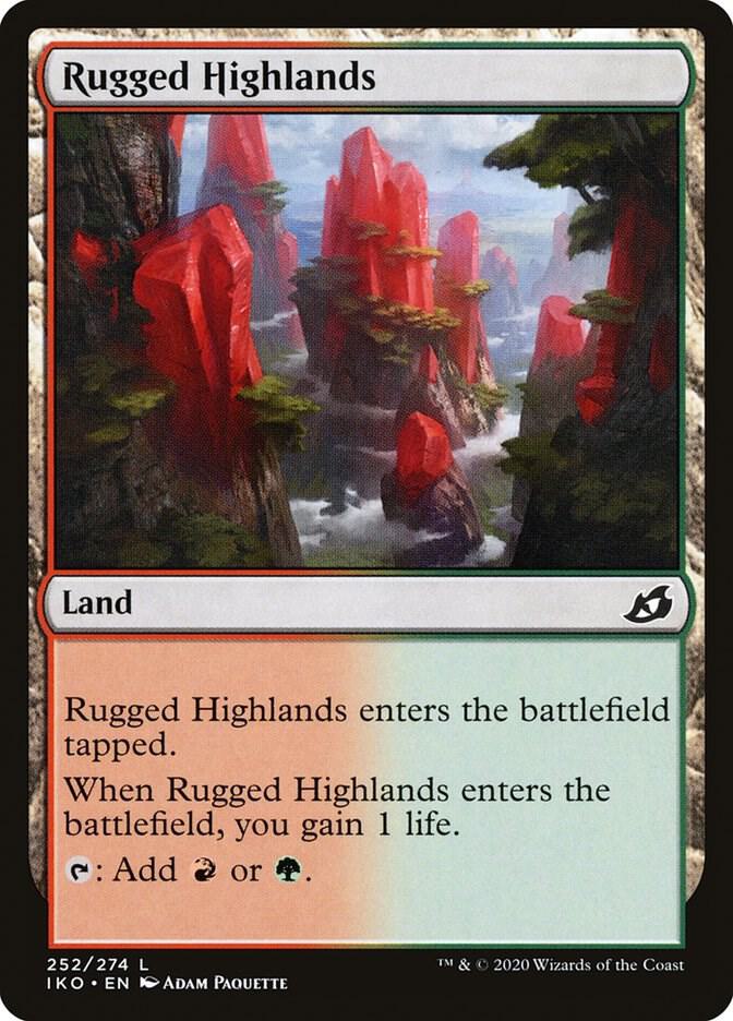 Rugged Highlands 252/274 (Ikoria: Lair of Behemoths)  | Chromatic Games