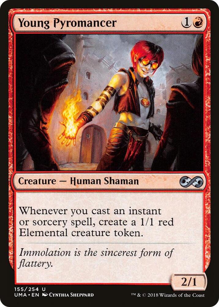 Young Pyromancer 155/254 (Ultimate Masters)  | Chromatic Games