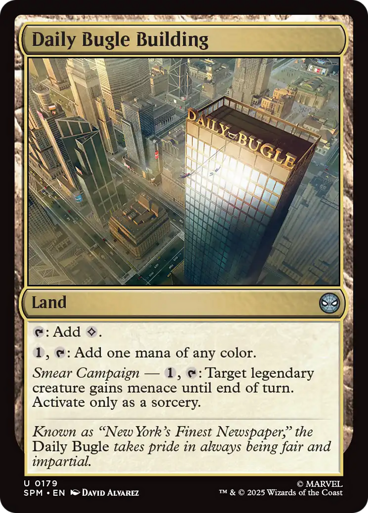 Daily Bugle Building [Marvel's Spider-Man] | Chromatic Games
