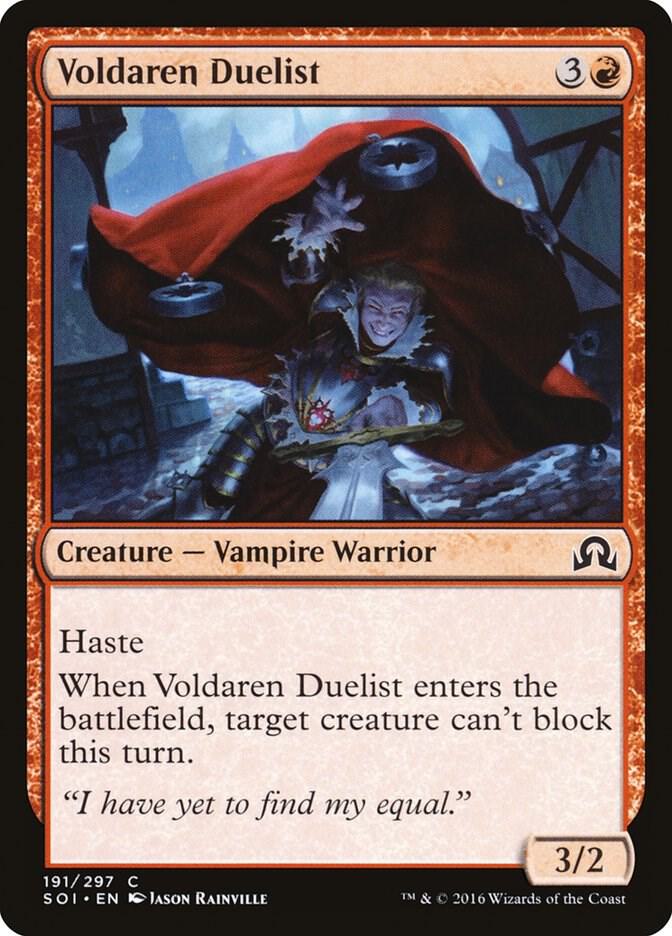 Voldaren Duelist 191/297 (Shadows over Innistrad)  | Chromatic Games