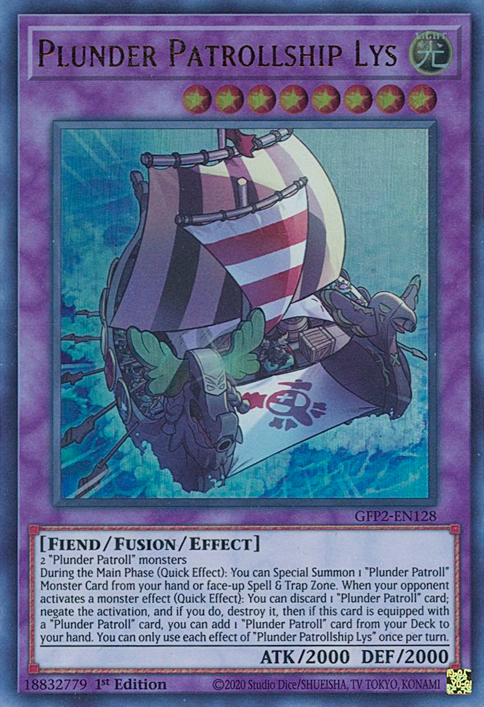 Plunder Patrollship Lys [GFP2-EN128] Ultra Rare | Chromatic Games
