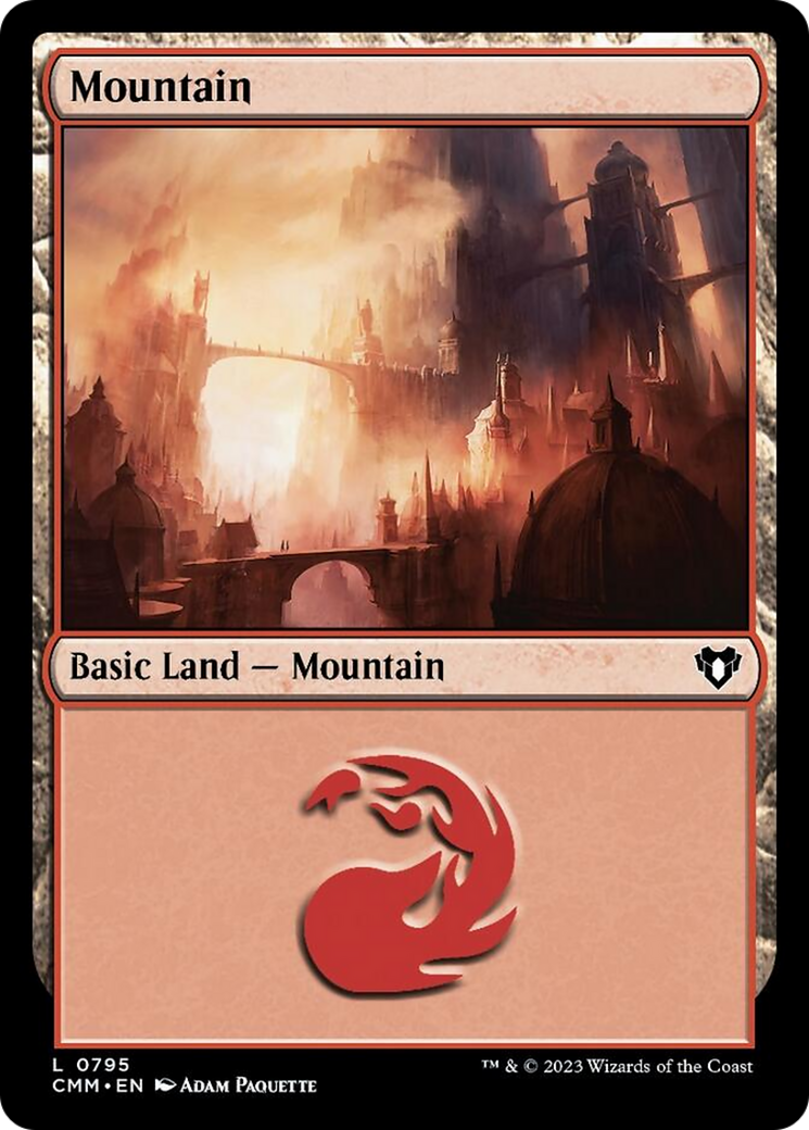 Mountain (795) [Commander Masters] | Chromatic Games