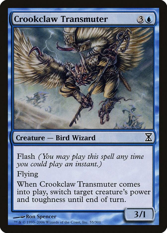 Crookclaw Transmuter 55/301 (Time Spiral)  - Foil | Chromatic Games