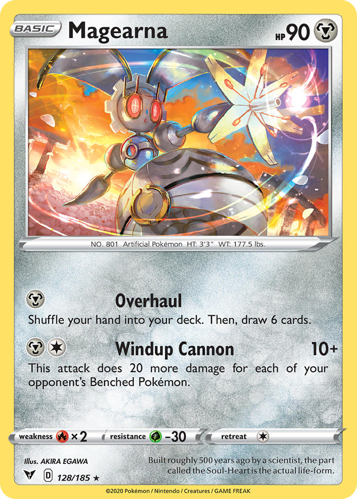 Magearna (128/185) [Sword & Shield: Vivid Voltage] | Chromatic Games