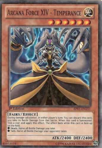 Arcana Force XIV - Temperance [BP01-EN151] Starfoil Rare | Chromatic Games