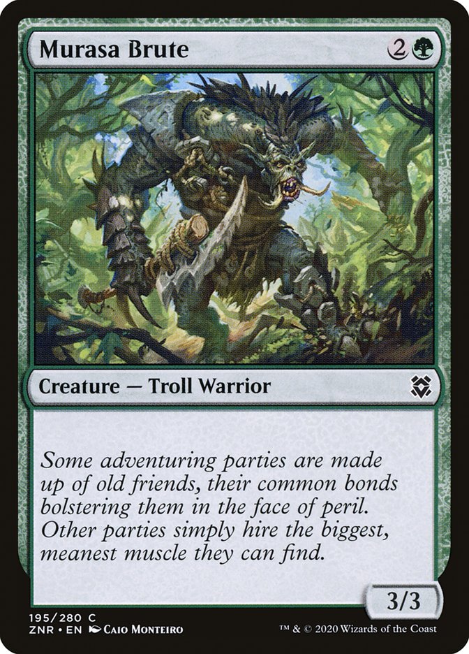 Murasa Brute 195/280 (Zendikar Rising)  | Chromatic Games