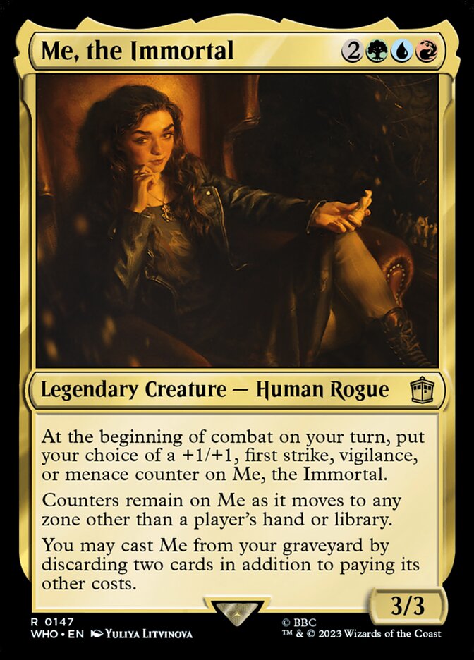 Me, the Immortal 147/331 (Universes Beyond: Doctor Who)  - Foil | Chromatic Games