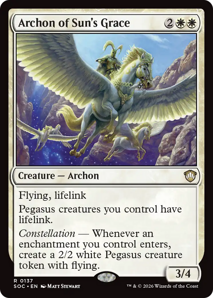 Archon of Sun's Grace [Secrets of Strixhaven Commander] | Chromatic Games