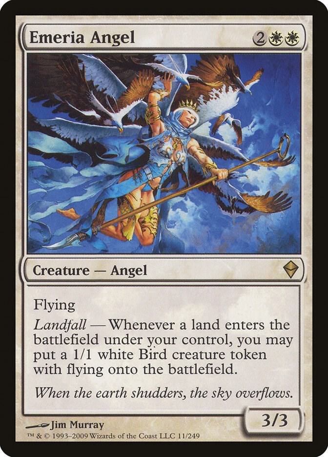 Emeria Angel 11/249 (Zendikar)  | Chromatic Games