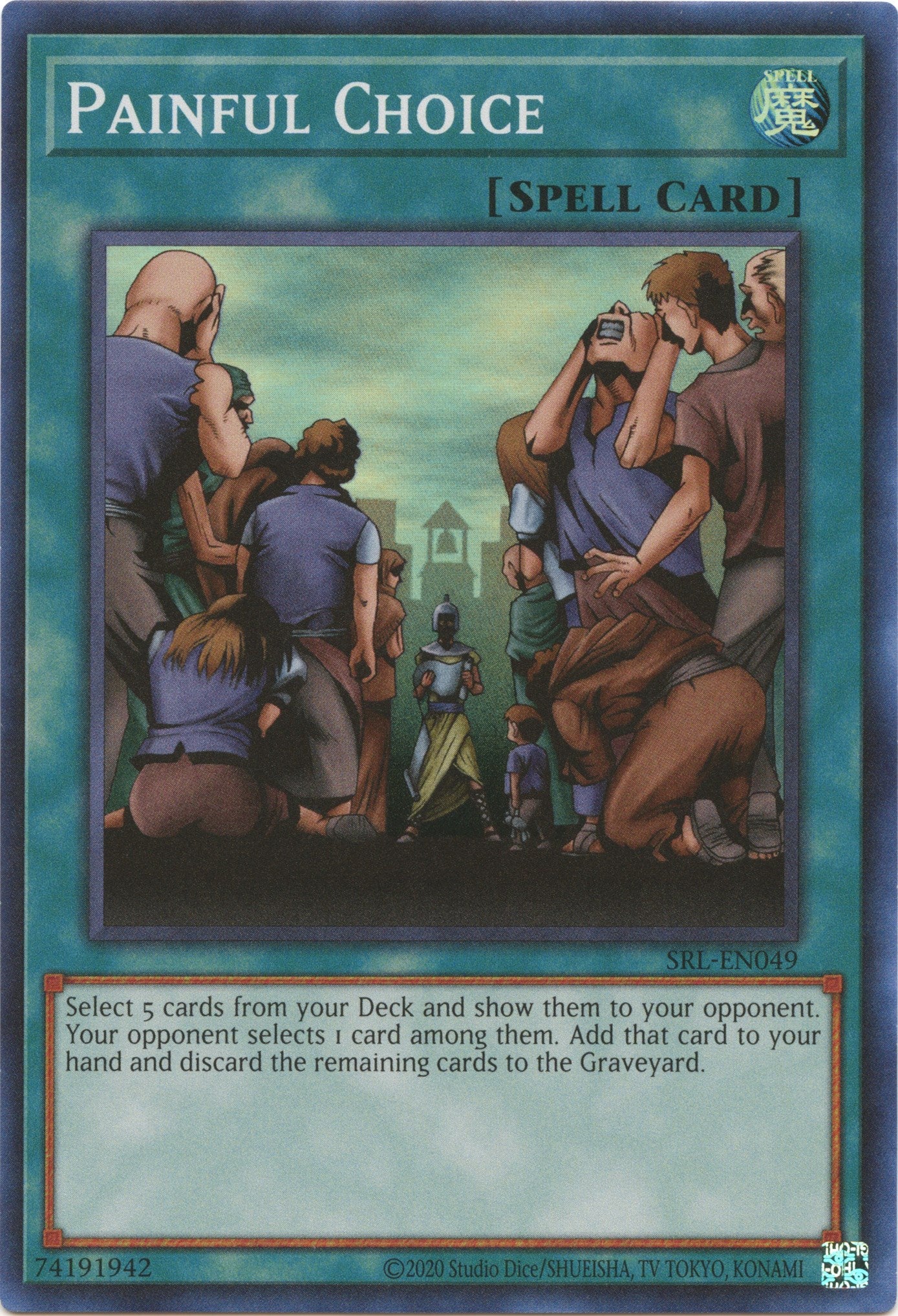 Painful Choice (25th Anniversary) [SRL-EN049] Super Rare | Chromatic Games