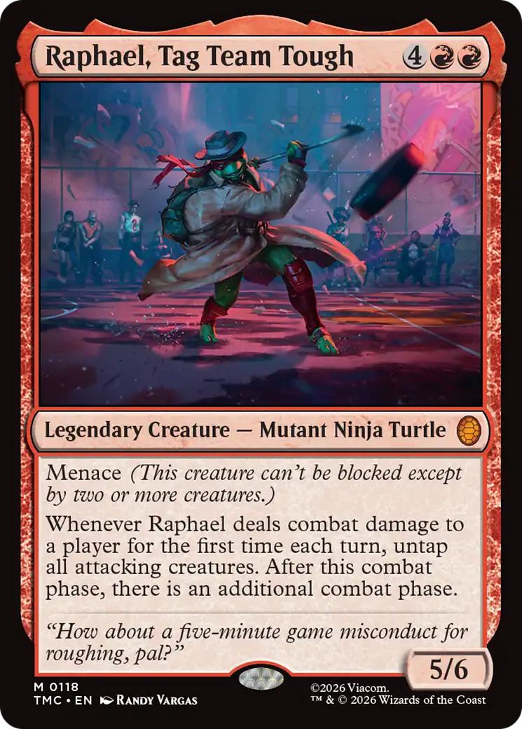Raphael, Tag Team Tough [Teenage Mutant Ninja Turtles Commander] | Chromatic Games