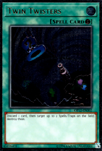 Twin Twisters [OP12-EN002] Ultimate Rare | Chromatic Games