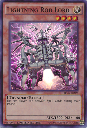 Lightning Rod Lord [SECE-ENS09] Super Rare | Chromatic Games